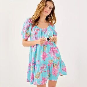 NWT Lily Pulitzer Zemini Dress- Royal Coral
